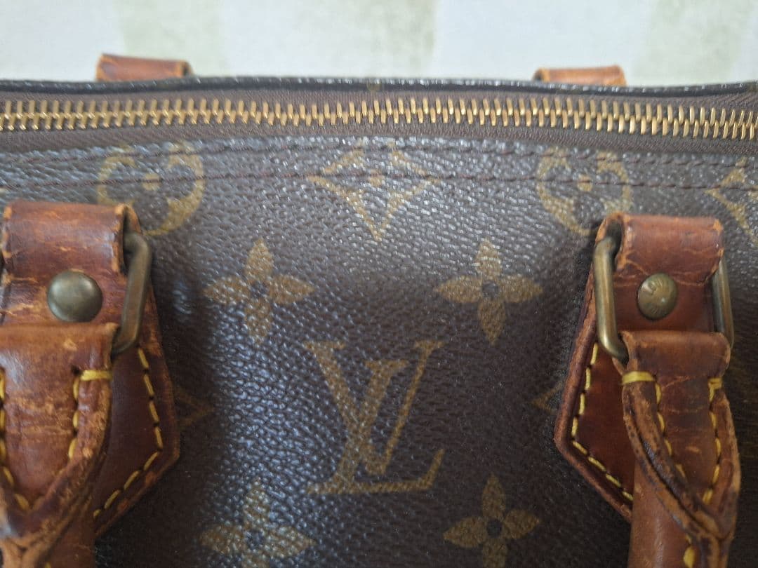 Louis Vuitton モノグラムスピーデイ25ハンドバック(ジャンク)