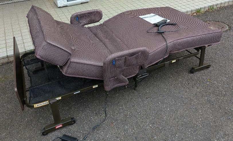 ATEX アテックス　収納指揮電動リクライニングベッド