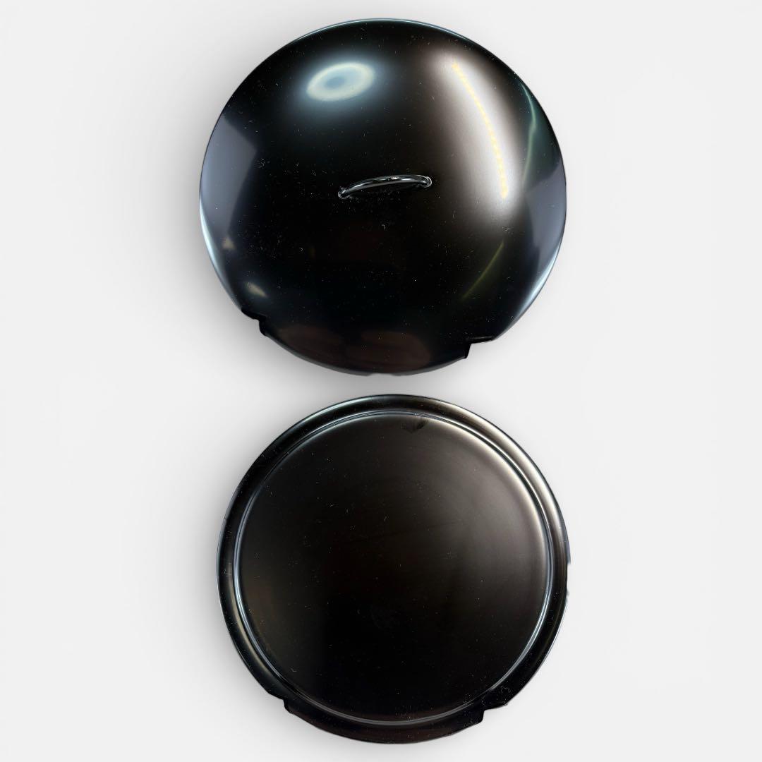 【中古品】黄井仁造　唐物七宝皆具（真塗替蓋付）共箱USED〈税込•送料込〉