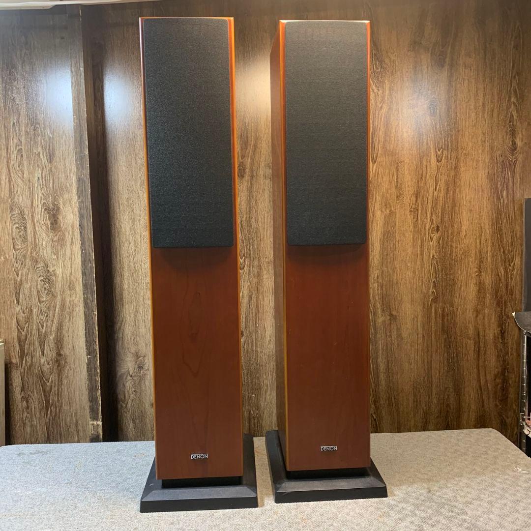 I456 DENON SC-T55SG スピーカー 木目調 AVR-2113-K