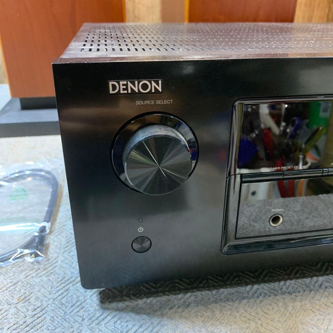 I456 DENON SC-T55SG スピーカー 木目調 AVR-2113-K