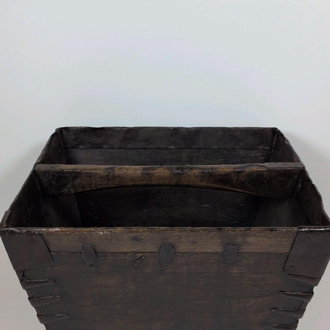 【希少】李朝時代 木桶 蟻組み 木工 古民藝 アンティーク