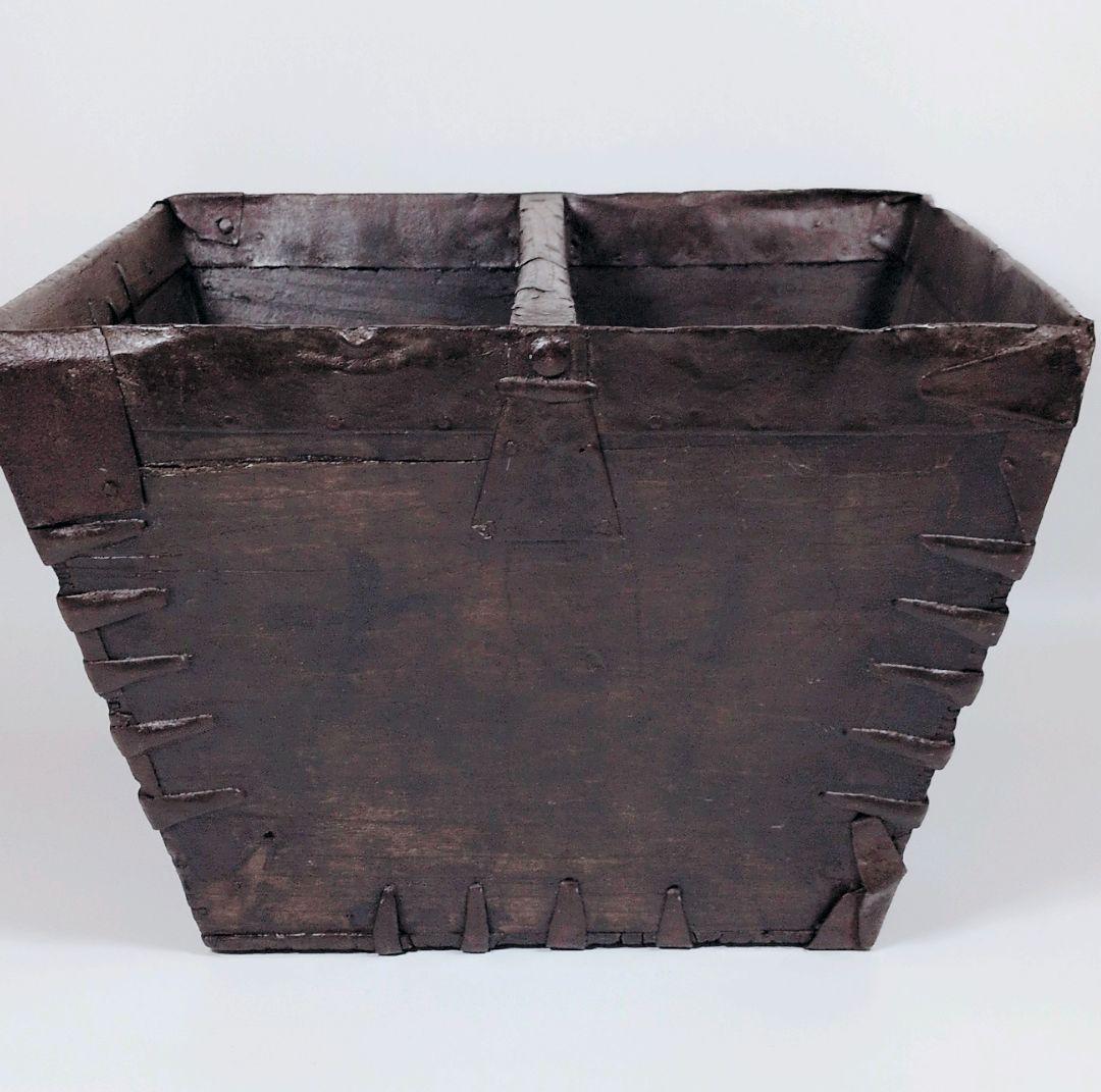 【希少】李朝時代 木桶 蟻組み 木工 古民藝 アンティーク