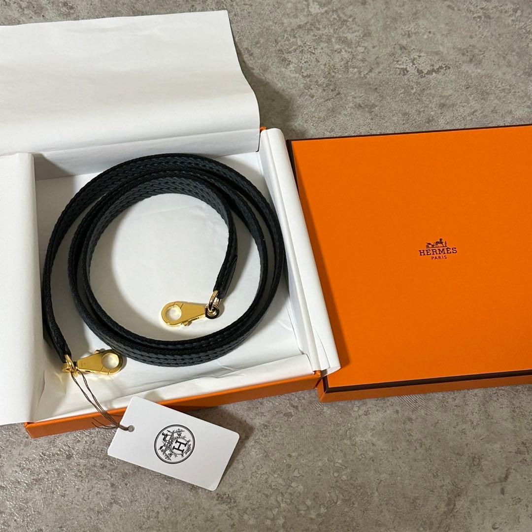 新品未使用　エルメス　バンドリエール　グレー