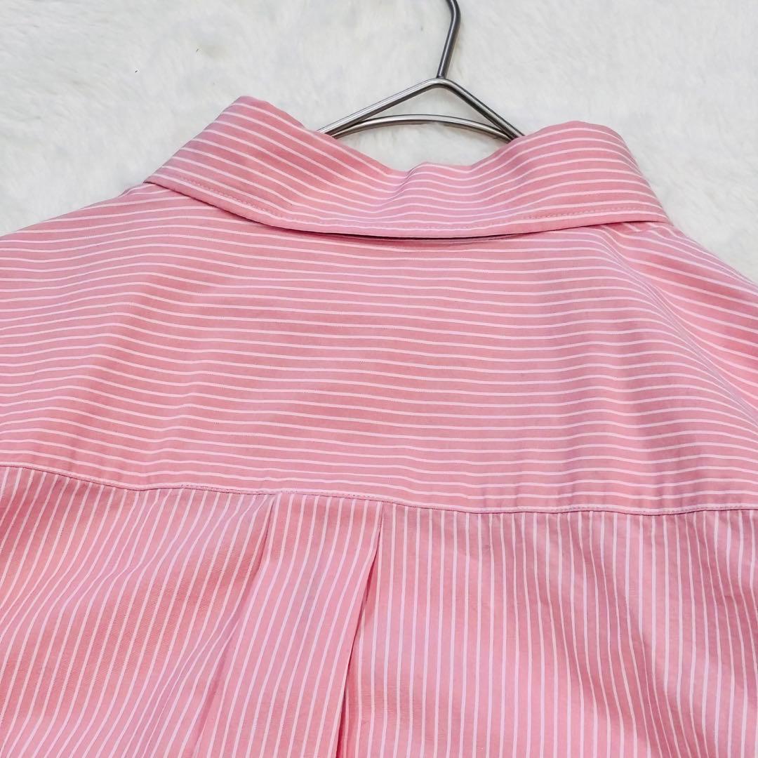 美品　23区 24SS CANCLINI シャツ ピンクストライプ　M