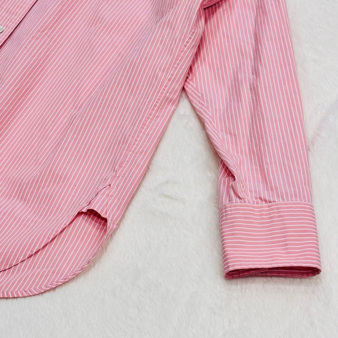 美品　23区 24SS CANCLINI シャツ ピンクストライプ　M