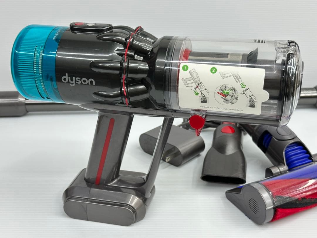 2023年製　ダイソン　掃除機　SV21 本体　ヘッド　パイプ　充電器　セット