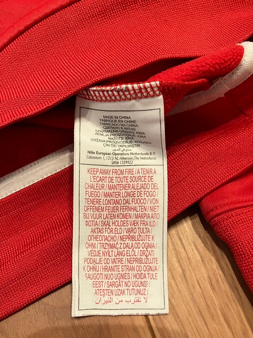 アーセナルFC Nike スウェット 赤 古着　ナイキ　プレミアリーグ