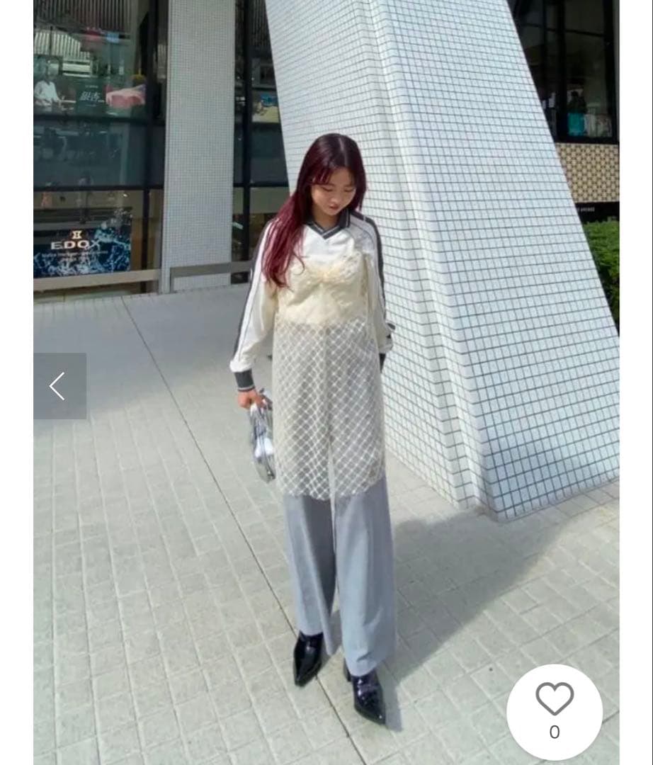 MAISON SPECIAL キャミソールブラウス FREE ホワイト