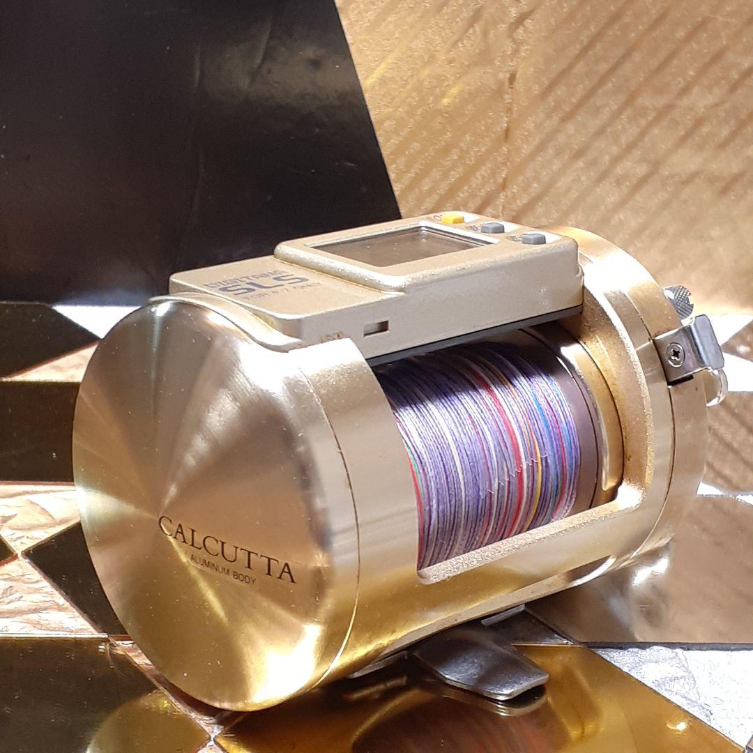 シマノ カルカッタ デジタナSLS 3000 船用 タイラバ ベイトリール 美品