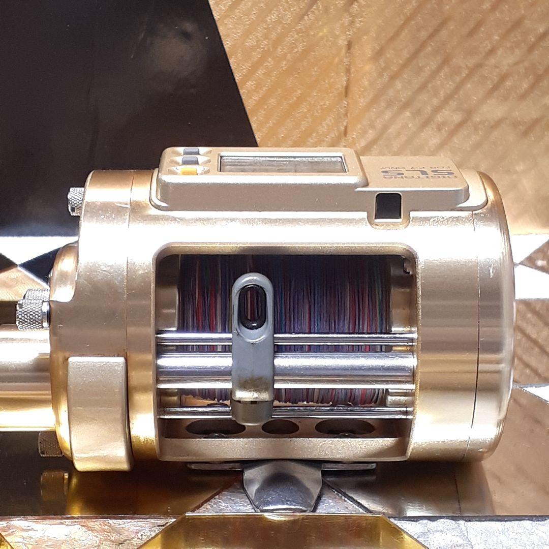 シマノ カルカッタ デジタナSLS 3000 船用 タイラバ ベイトリール 美品