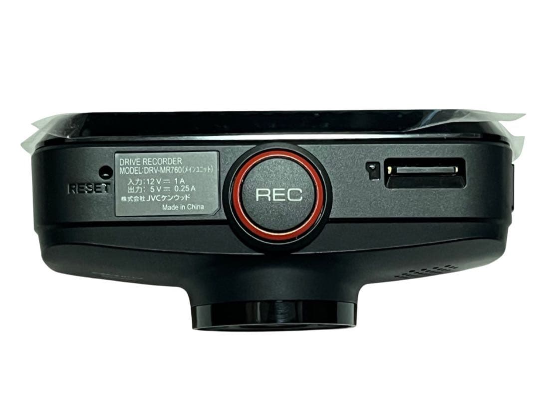 KENWOOD ドライブレコーダー DRV-MR760　前後2カメラ　ブラック