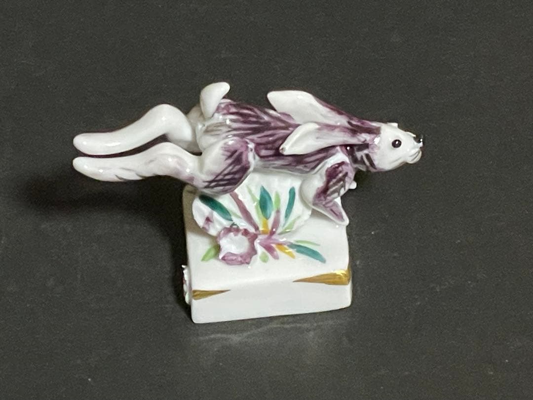 マイセン オーナメント『うさぎ』干支シリーズ 兎 フィギュリン　2個セット