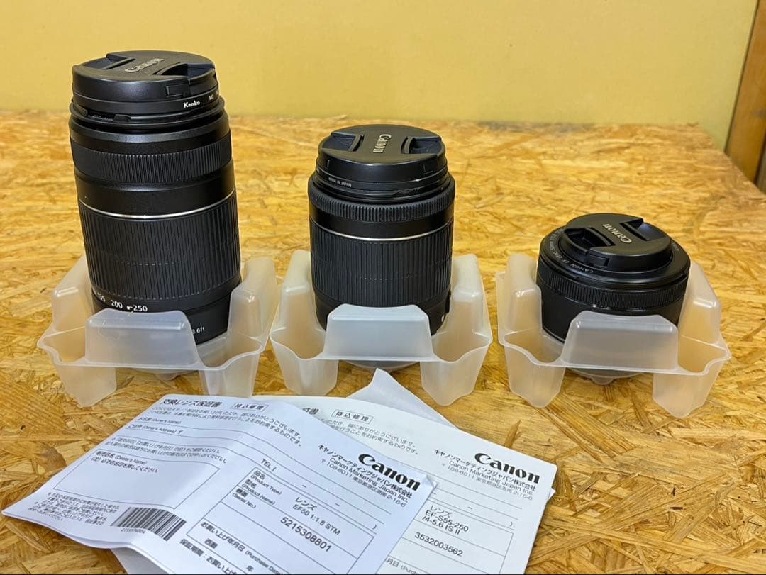 Canon EOS Kiss X7ダブルズームキット➕EF-S18-55 レンズ