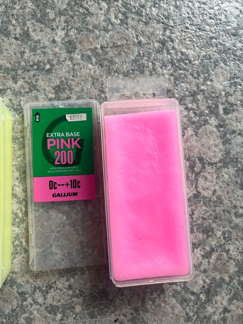 スキー、スノーボード　ワックスセット