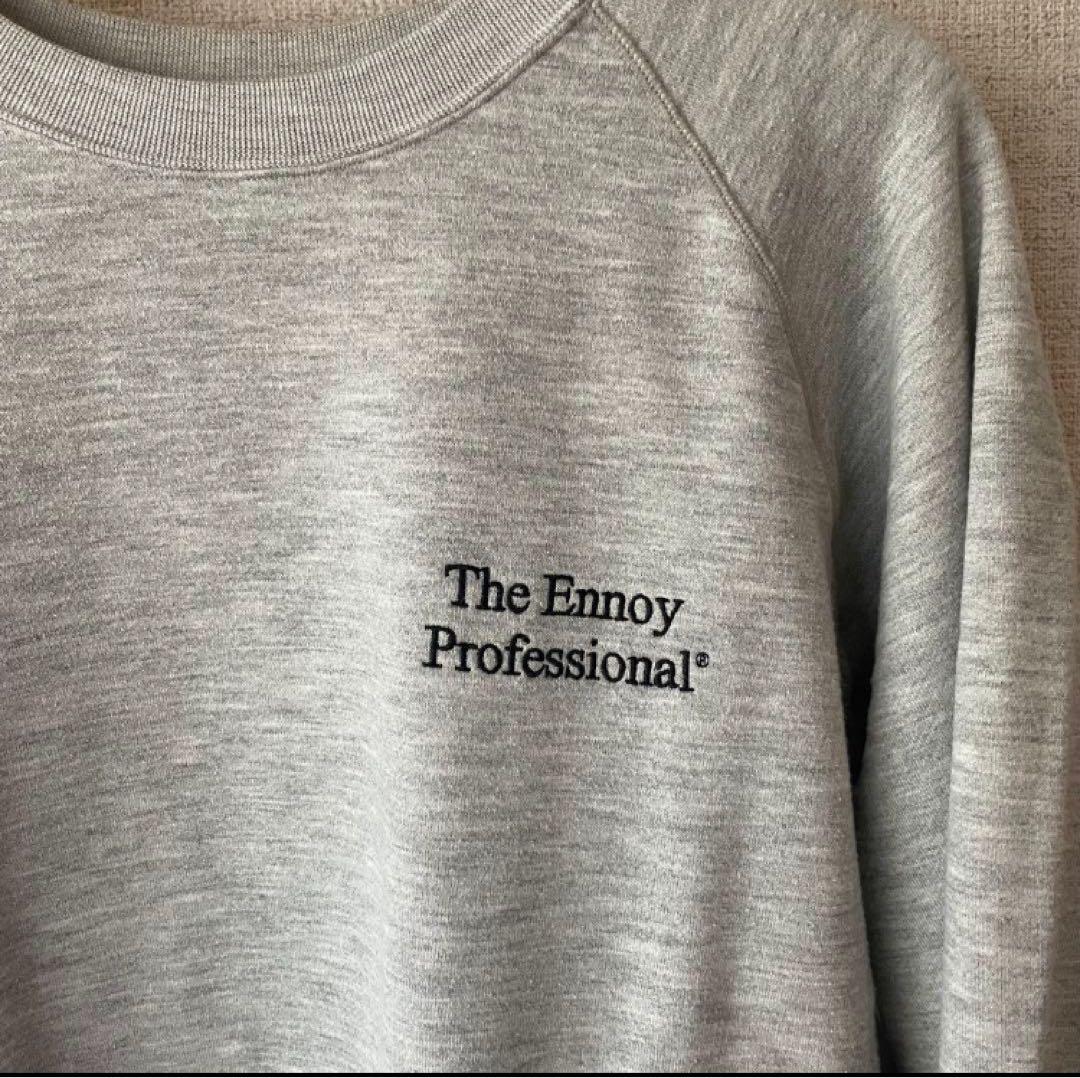 Ennoy エンノイ　グレー スウェット L