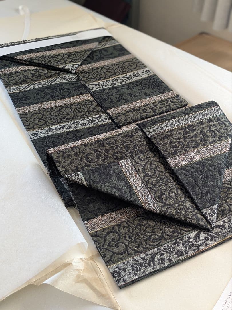 正絹西陣織大光謹製単衣袷兼用9寸名古屋