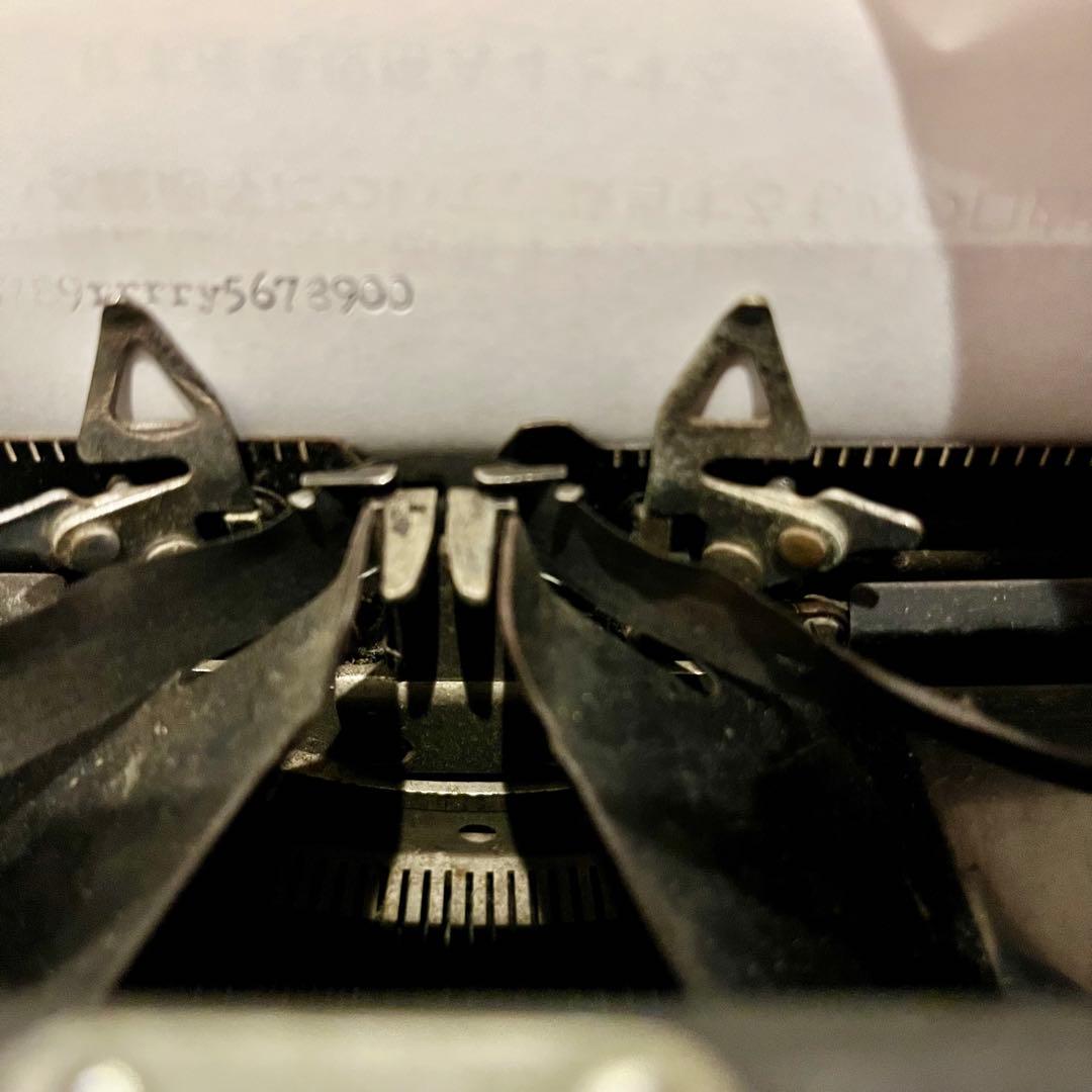 【アンティーク】UnderWood(アンダーウッド)タイプライター【実働】