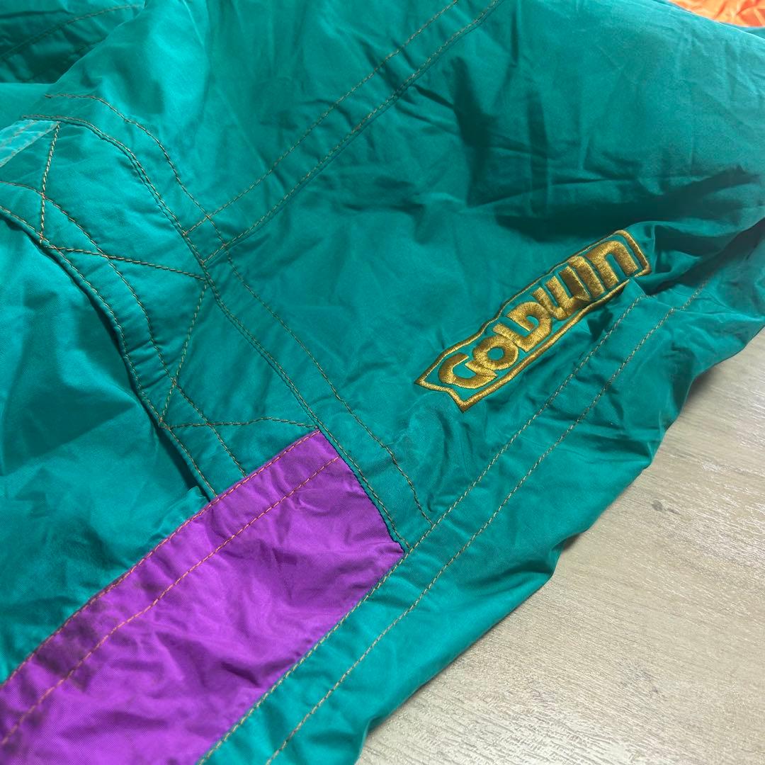 【ゴールドウィン】フリーサイズ(O)スキーウェアパンツ　レトロサスペンダーパンツ