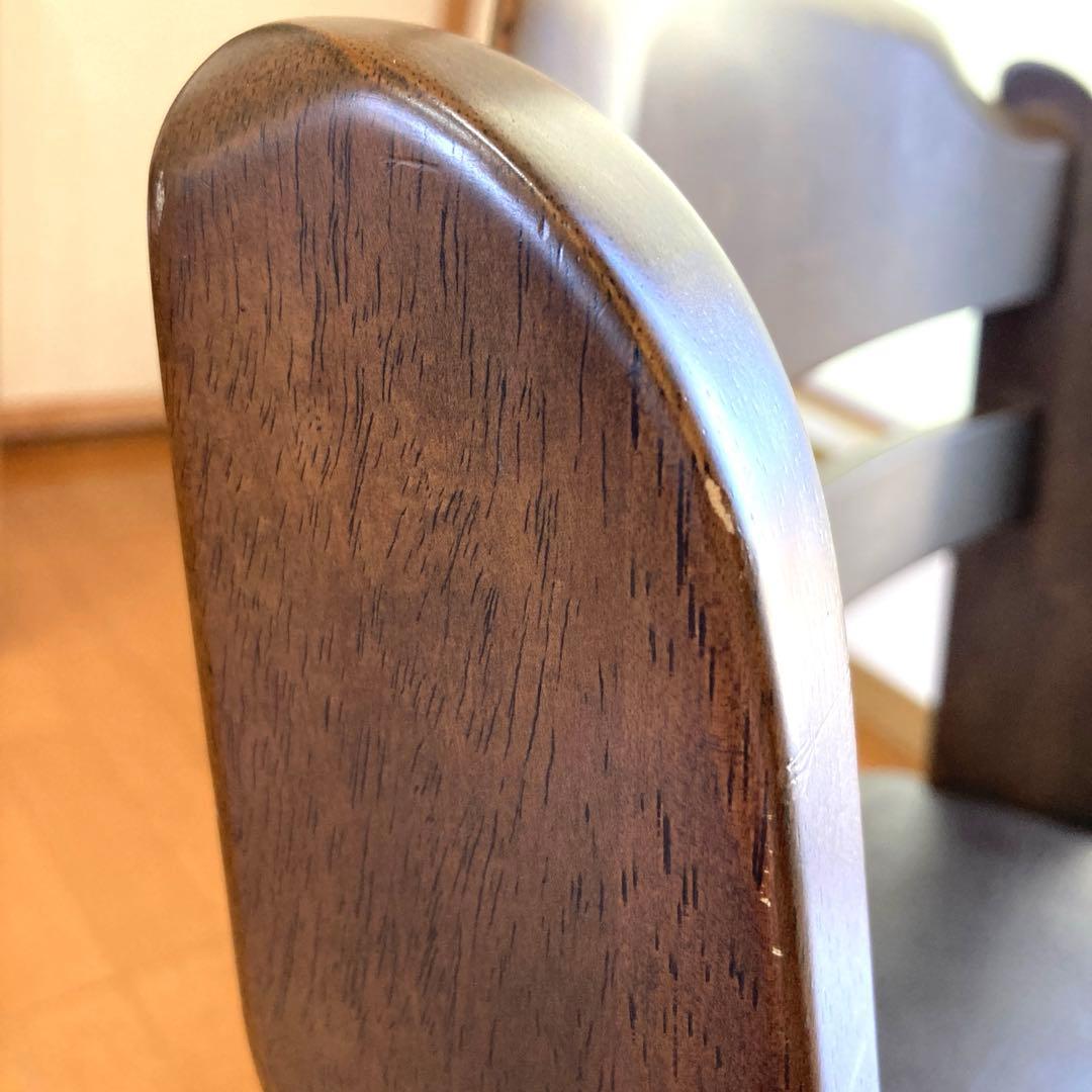 HIRATA 木製座椅子 ロータイプ1人掛け回転椅子