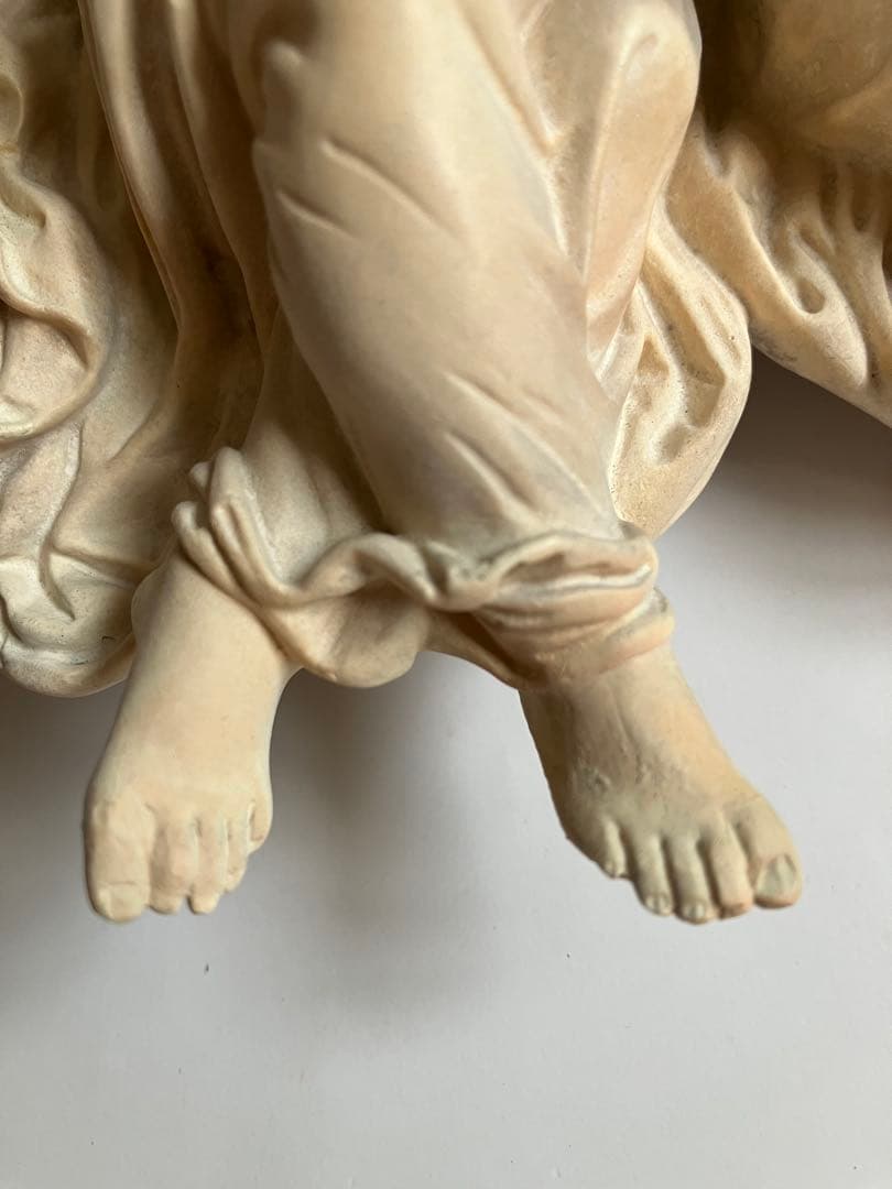 幼い天使たちの聖水盤　フランスアンティーク