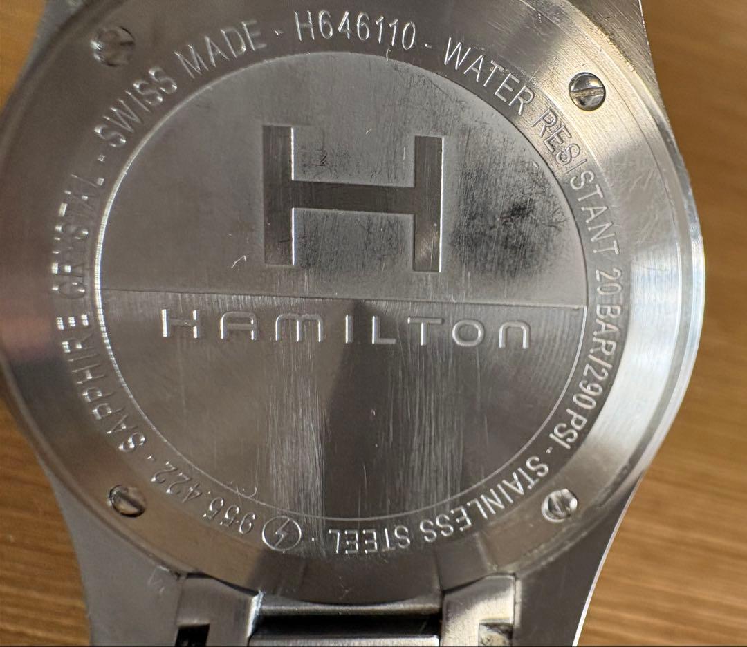 HAMILTON ハミルトン カーキ アビエーション パイロットH646110