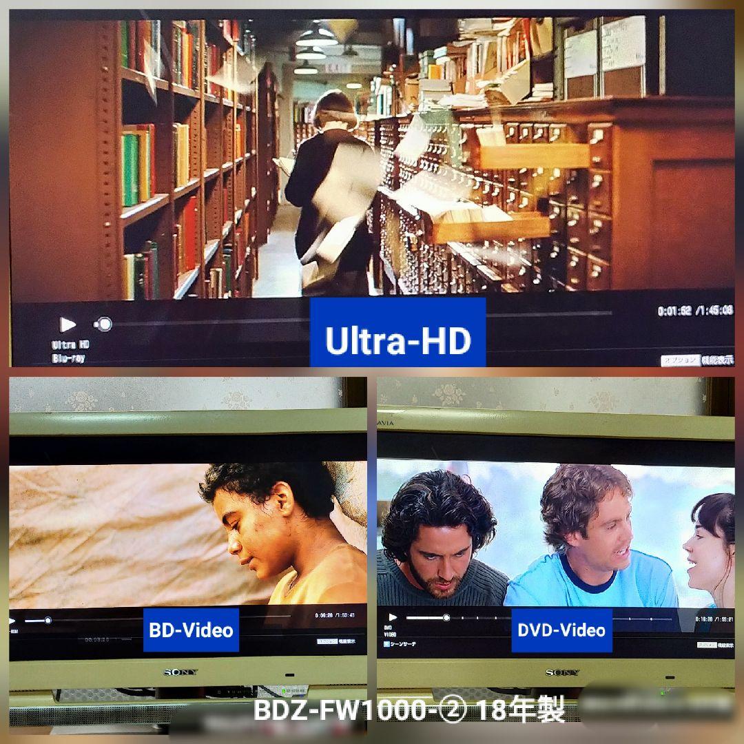 [換装品] SONY BDZ-FW1000 ブルーレイレコーダー