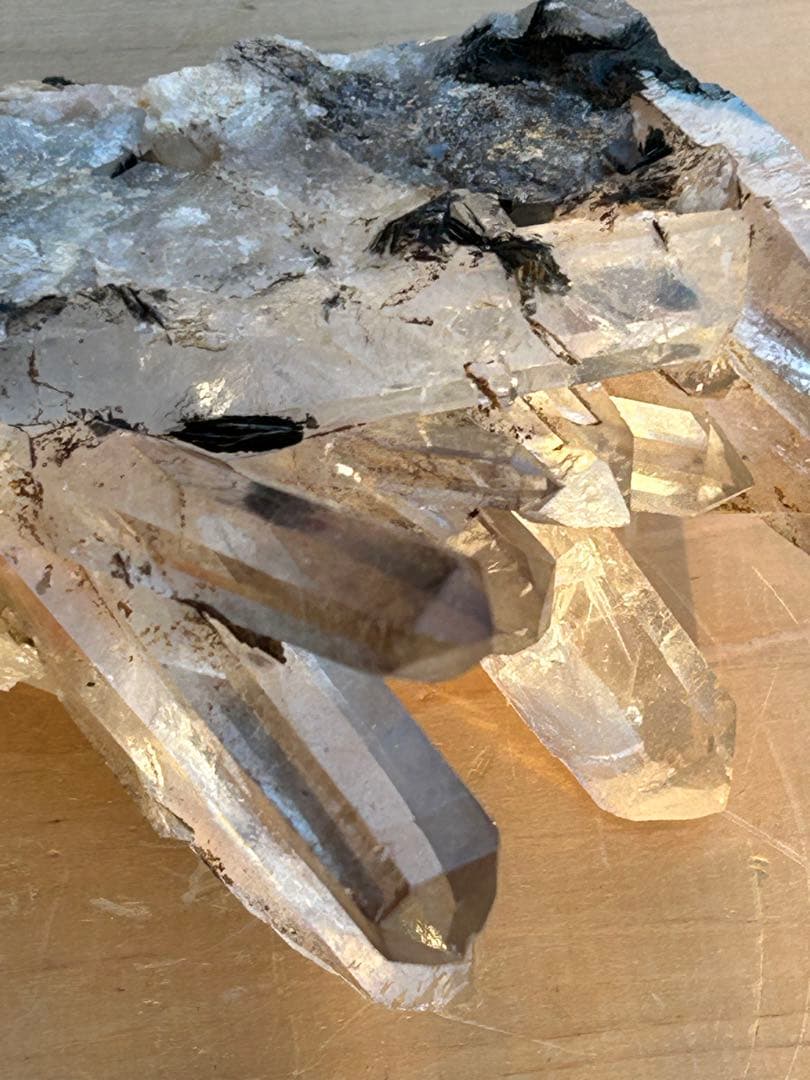 ヘマタイト水晶クラスター天然石非常に珍しい水晶29,800 ‼️大特価SALE