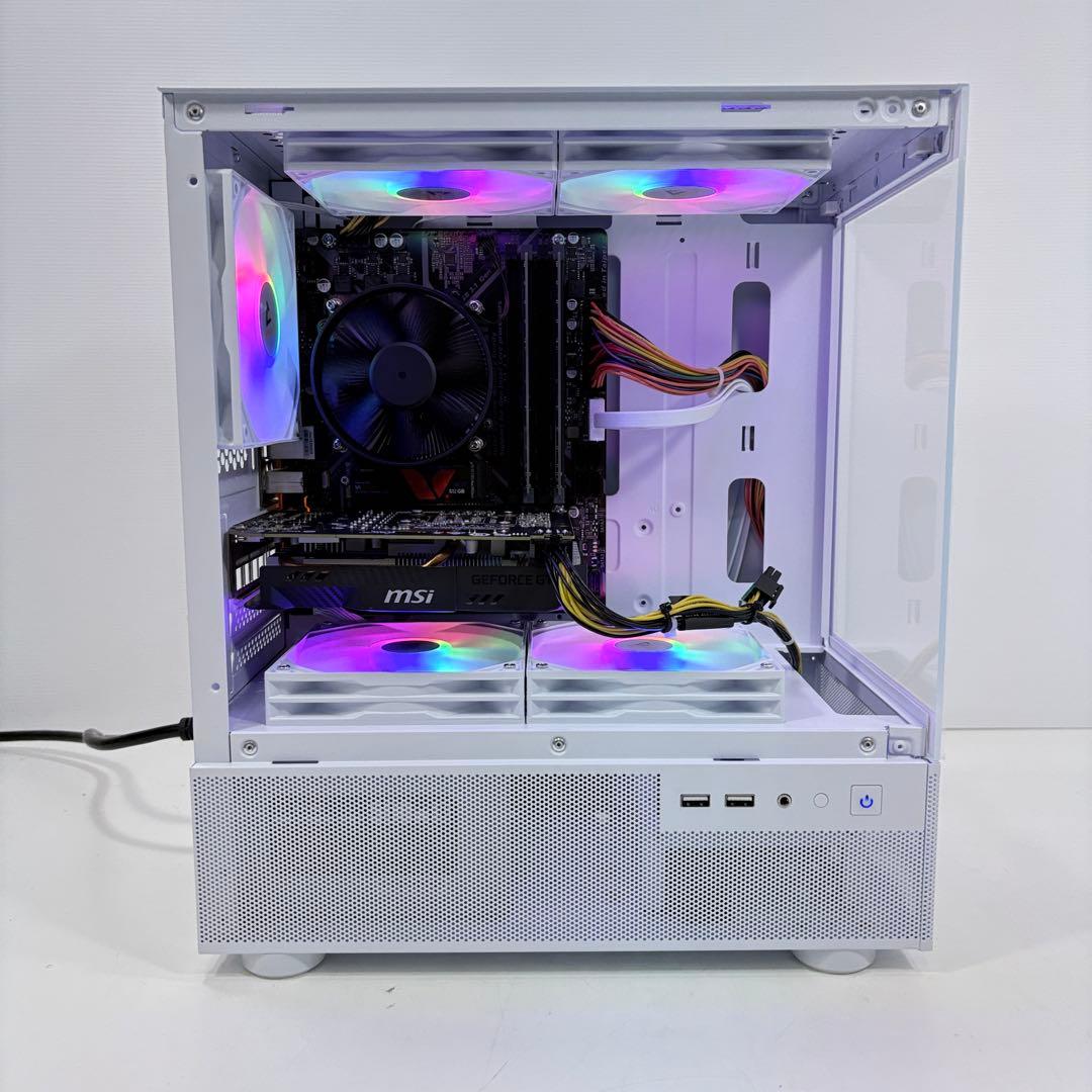 自作ゲーミングPC i7 8700K GTX1660Super 新品ケース使用