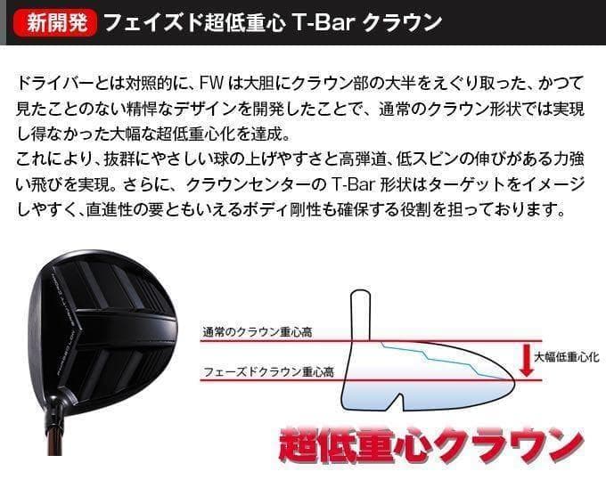 唯一の高反発&1番FWの激飛びロング2オン兵器! マミヤ仕様ハイパーブレードFW
