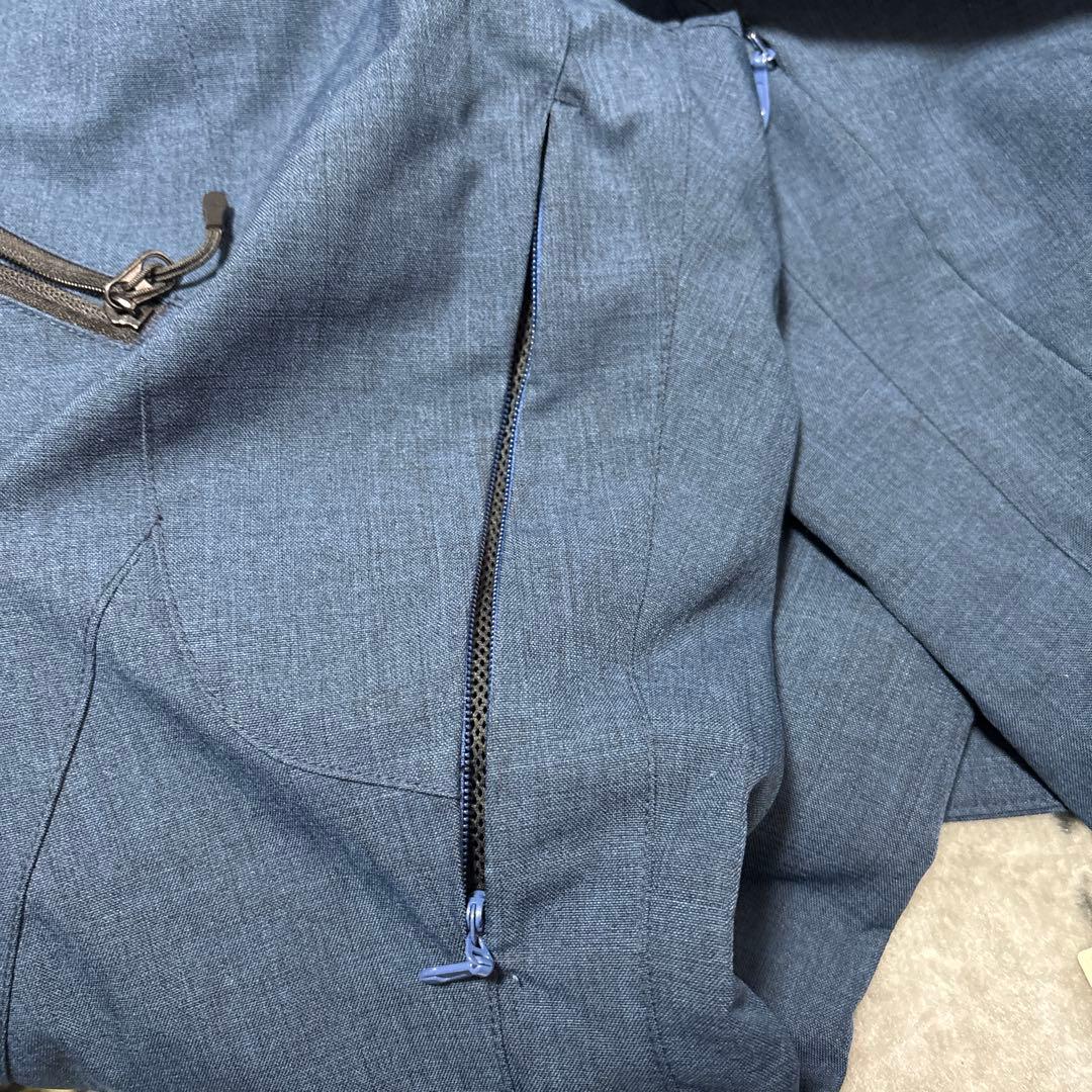 最終値下げ！レディース　スキー・スノボー　ウェアー　上下セット　Ｌ　紺色／水色