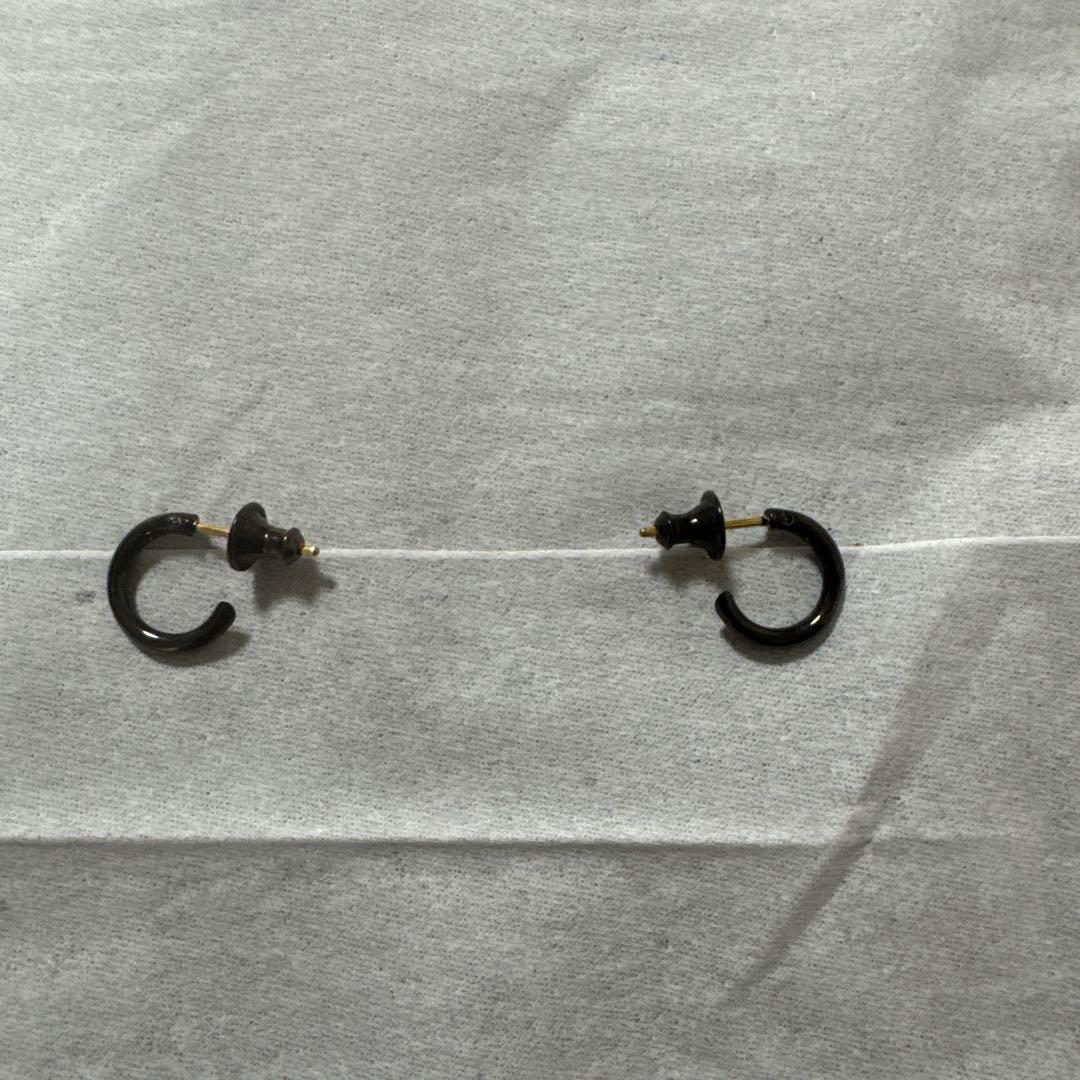 CAREERING PLACEBO 101ブラックピアス