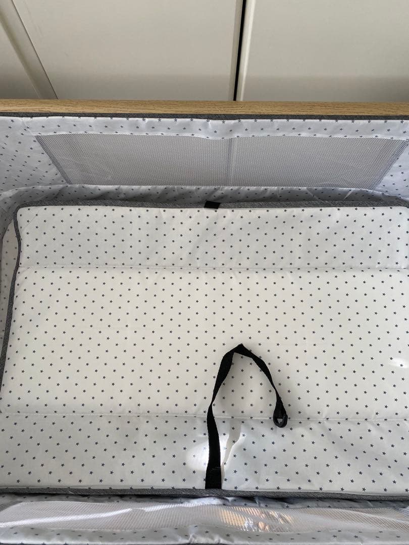 ベビーベッド 添い寝 おむつ台付きベビーベッド 乳児用ベッド