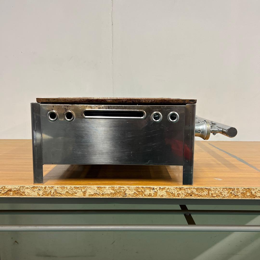 AKS たこ焼き機 3連銅板 プロパンガス用 LPガス 54個焼き