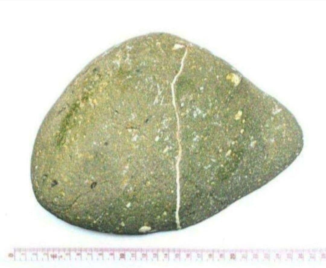 青森県産 外ヶ浜町産 舎利母石 原石 水石 置き石 観賞石 奇石 約3.5kg