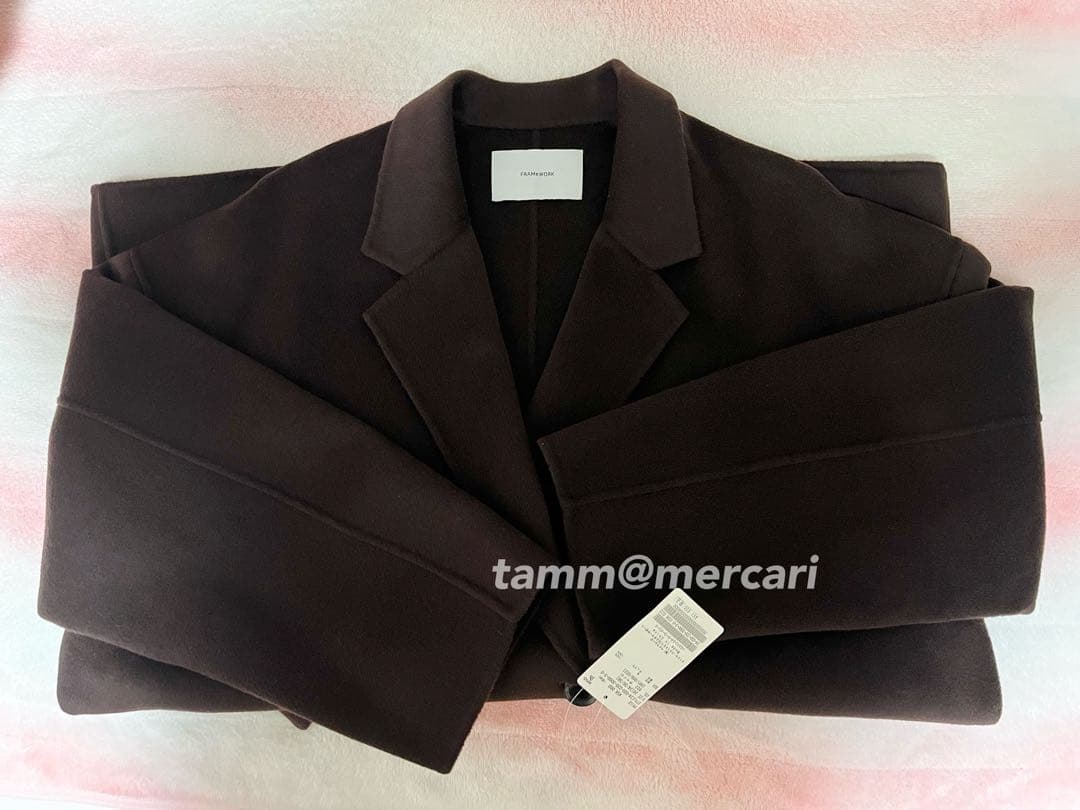 新品タグ付き FRAMeWORK ≪追加≫ハミルトンリバーテーラードコート