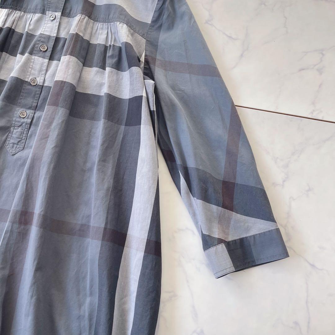 【XLサイズ】BURBERRY BRIT ノバチェック プルオーバー ブラウス