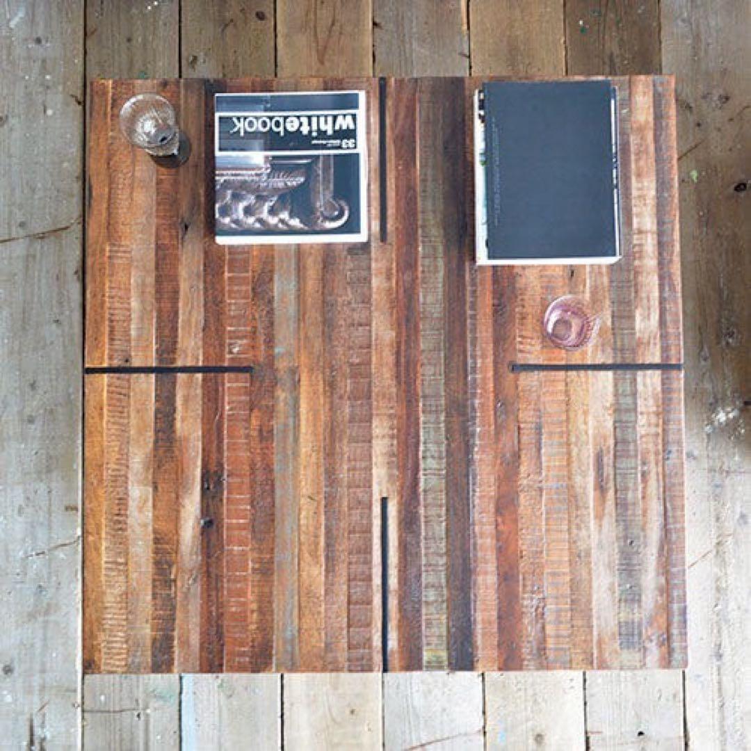 FLYMEe Alec CoffeeTable ペローバウッド古材 ローテーブル