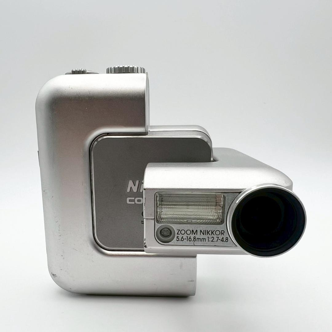 【完動品】Nikon COOLPIX SQ コンデジ シルバー 動作確認済