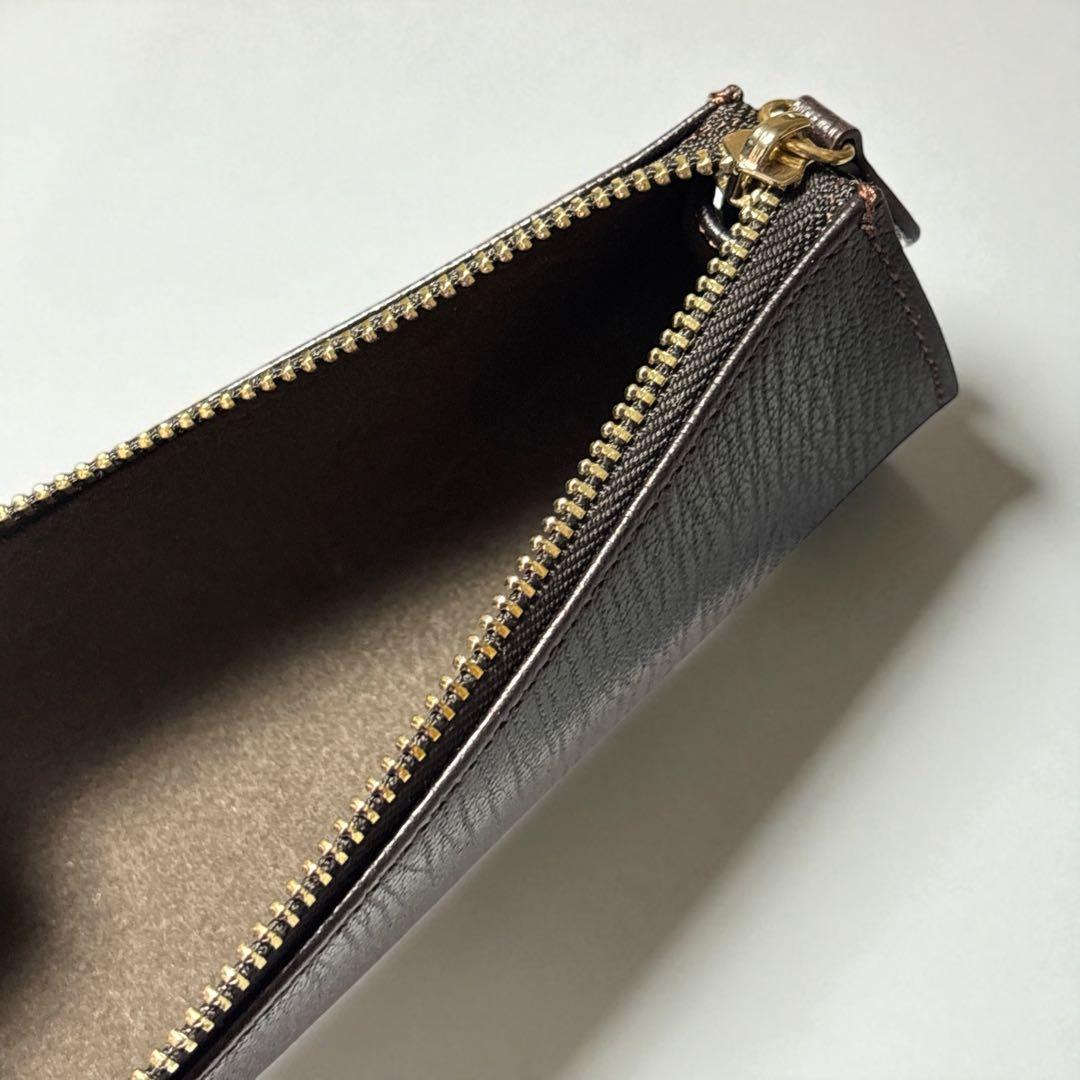 Filofax チェスター 名刺入れ＆ペンケース 本革ブラウン セット 未使用品