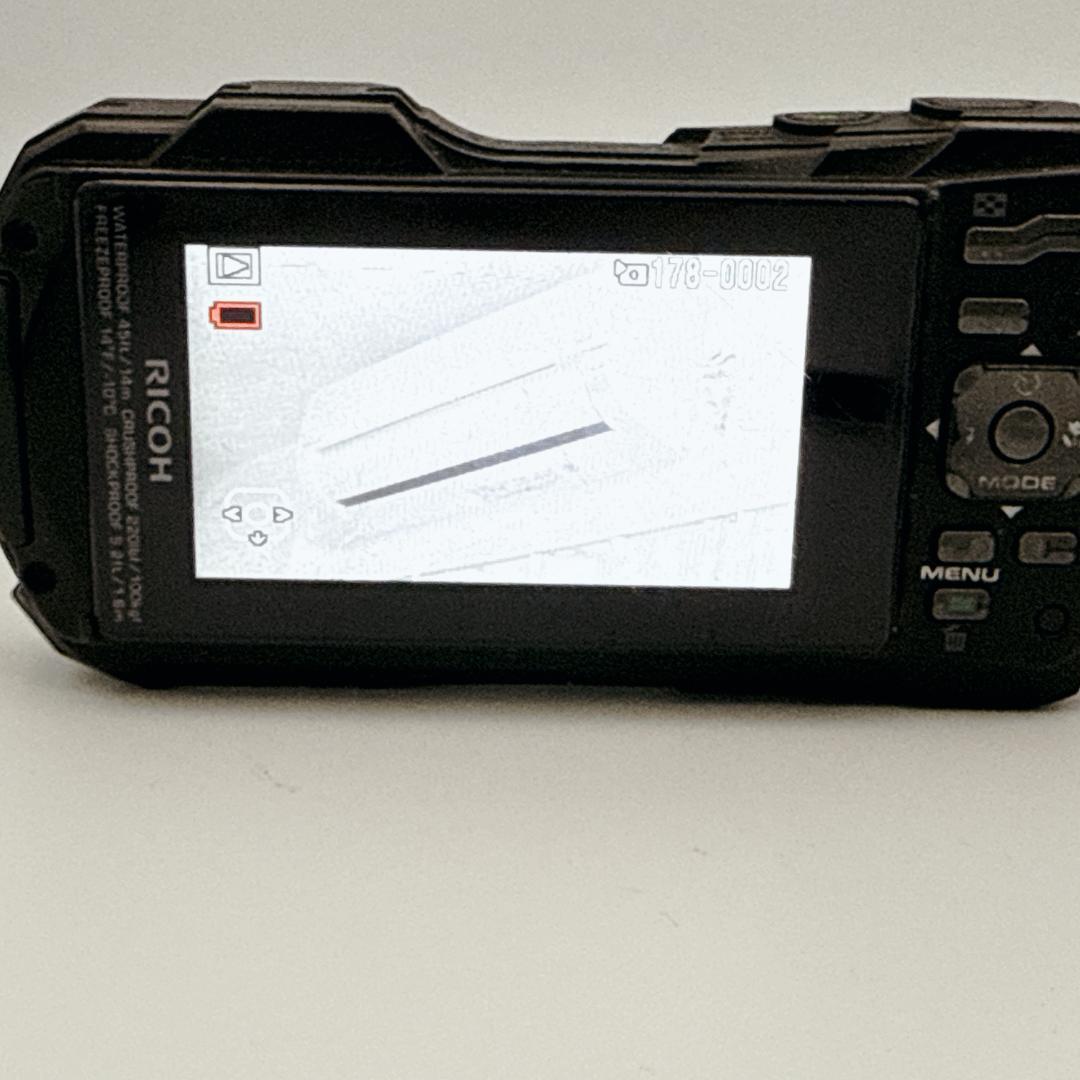 RICOH WG-50 防水・防塵・耐衝撃デジタルカメラ ブラック