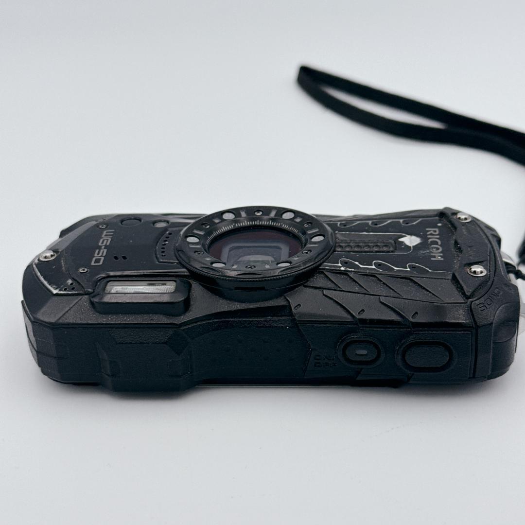 RICOH WG-50 防水・防塵・耐衝撃デジタルカメラ ブラック