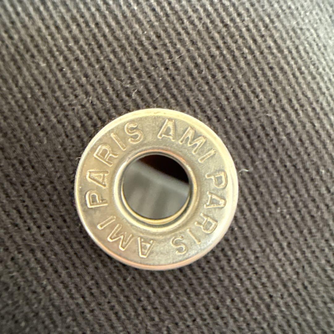 AmiParis アミパリス ベースボールキャップ 帽子 ブラック 男女兼用