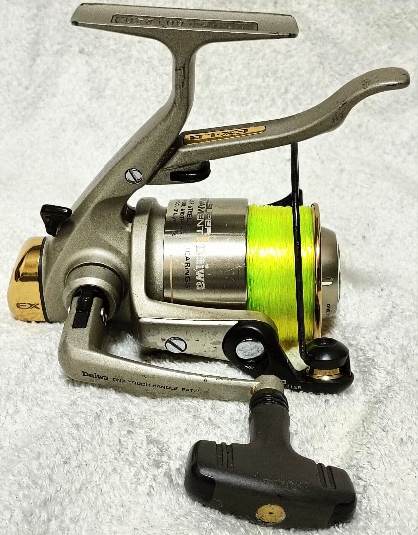 ダイワ最高峰スーパートーナメントEX800LBレバーブレーキリール！美品