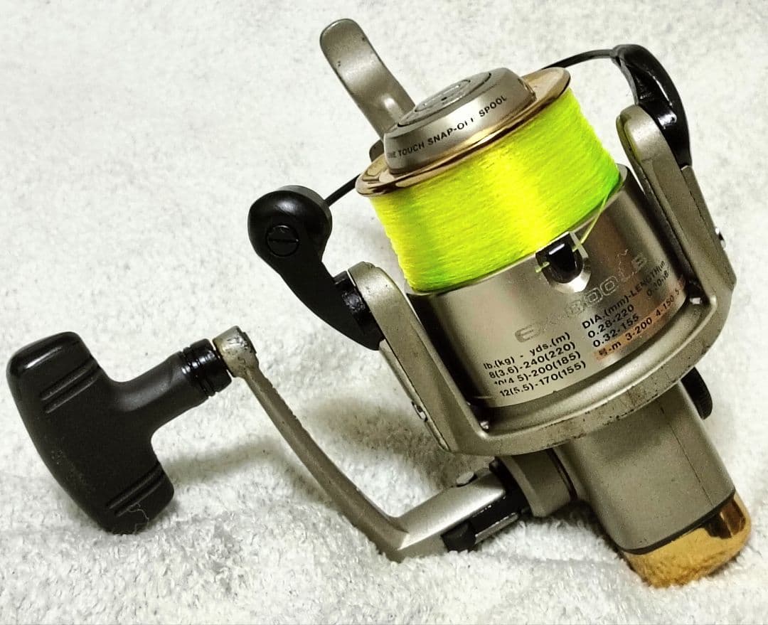 ダイワ最高峰スーパートーナメントEX800LBレバーブレーキリール！美品