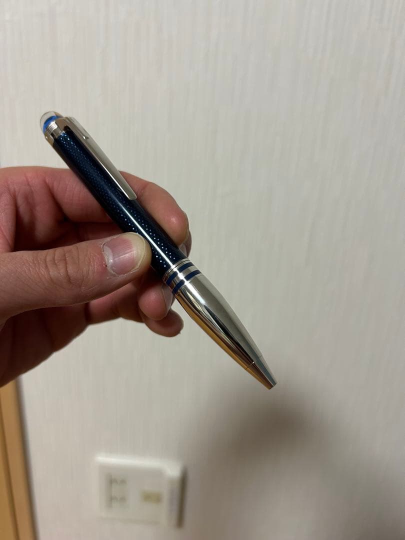 モンブラン ボールペン スターウォーカー ブループラネット メタル 125288