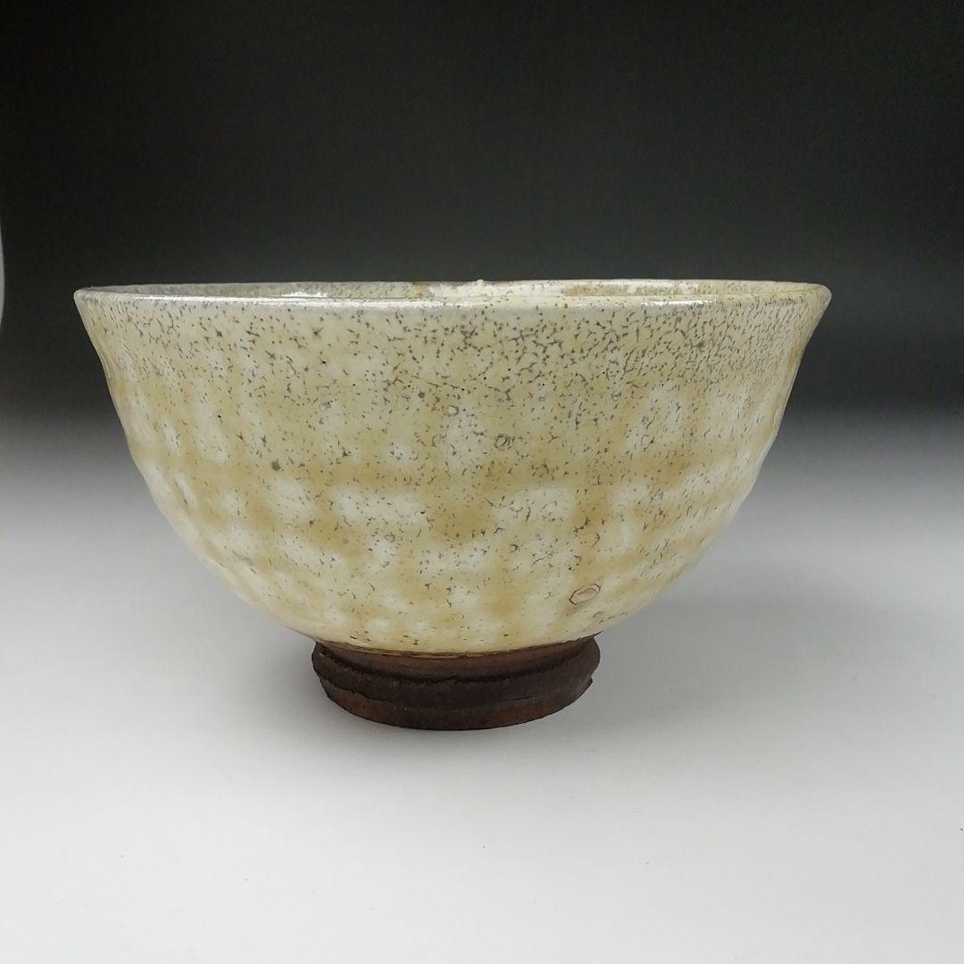Ｔ８８　茶碗　『灰釉茶碗』『有岡保行作』　共箱　抹茶碗　茶道具