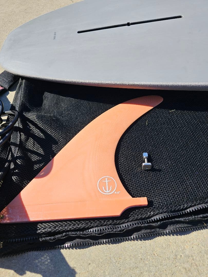 サーフボード　CRIME　ソフトボード　ミッドボード　フィン　リーシュ　ケース付