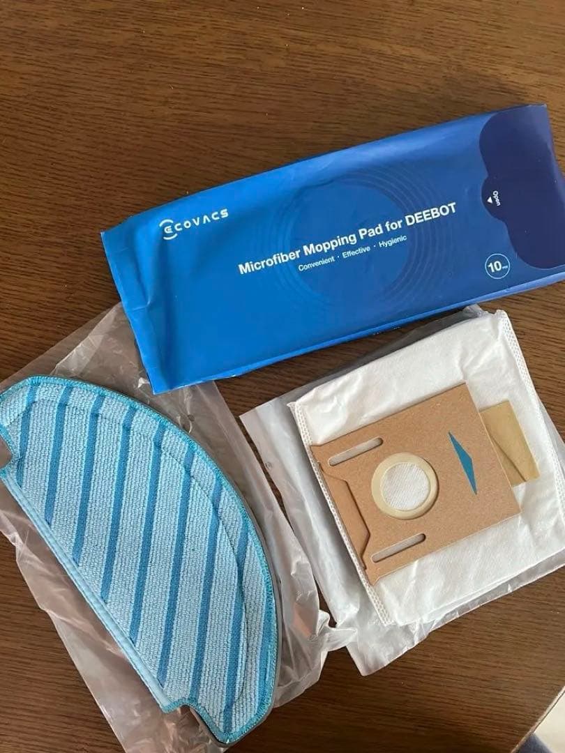 ロボット掃除機 エコバックス 拭き掃除 自動ゴミ収集　ホワイトセット