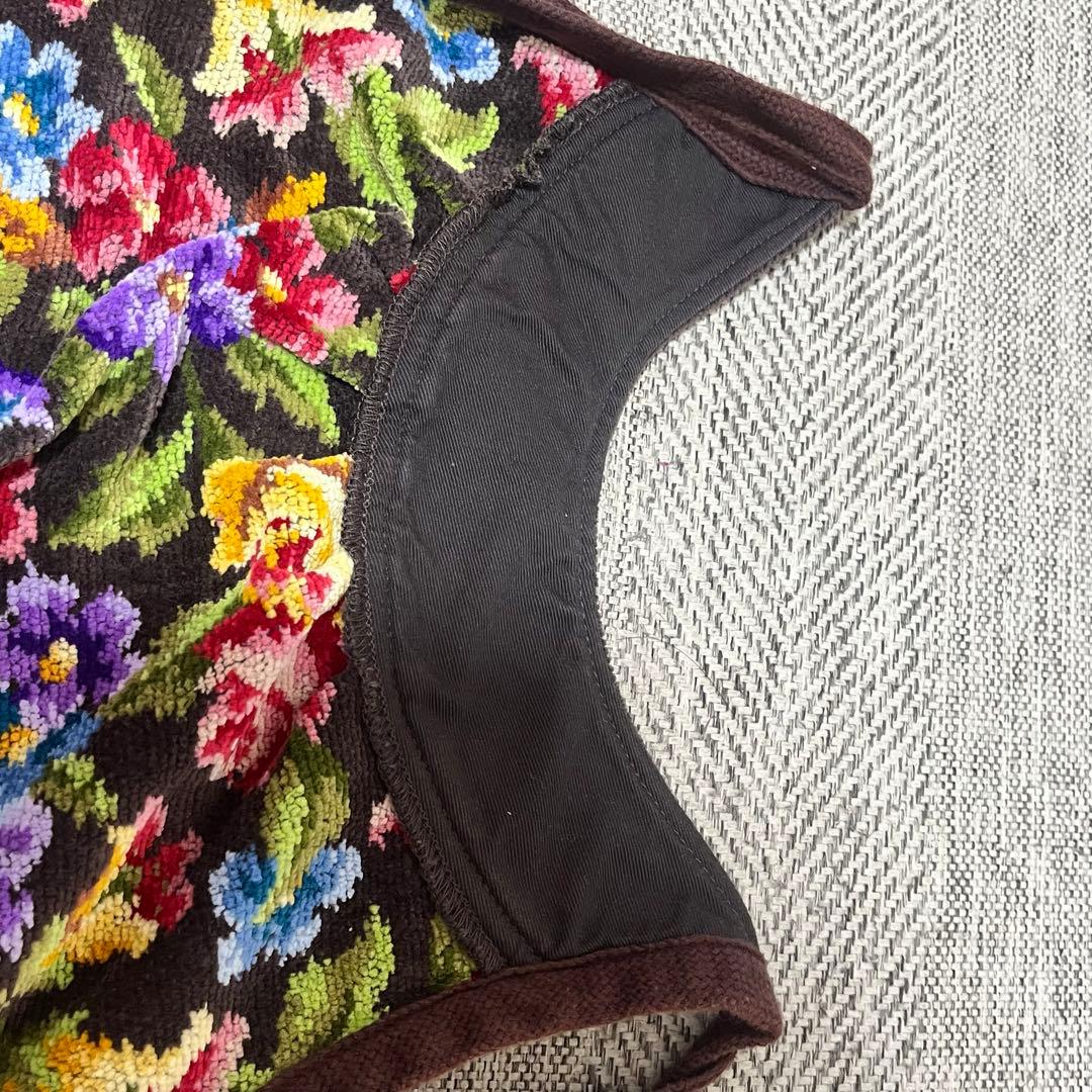 美品　FAILER フェイラー エプロン　花柄